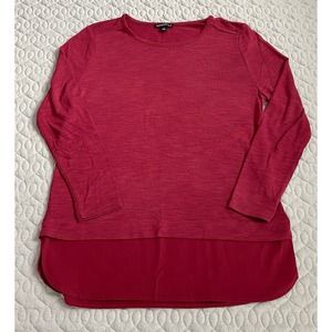 Women’s J. Crew Mercantile Long Sleeve Blouse Top Small